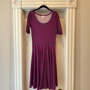Cute, colorful cotton jersey dress
